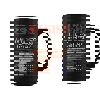 Resist Like 1938 Germany Us Flag Protest Equality Women Coffee Mug - Thegiftio
