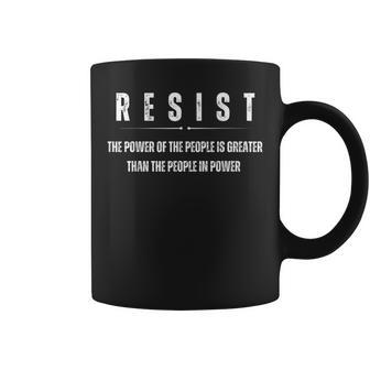 Resist Political Democratic Social Justice Coffee Mug - Thegiftio