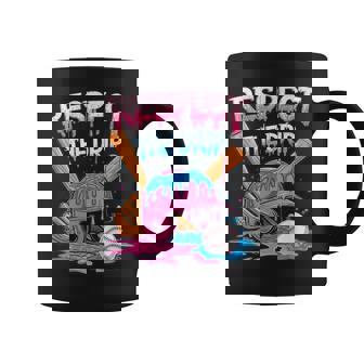 Respect The Drip Baseball Drip Boys Ice Cream Drip Youth Coffee Mug - Thegiftio UK