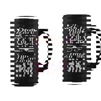 Retired Teacher Full Time Mimi Flower Retirement Mom Coffee Mug - Thegiftio