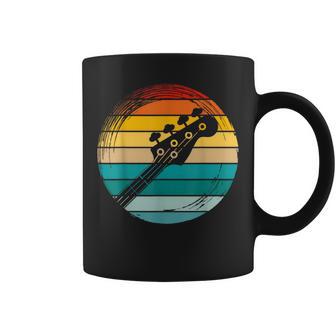 Retro Bajista Rockero Músico Instrumento Música Bajo Taza de café - Regaloses