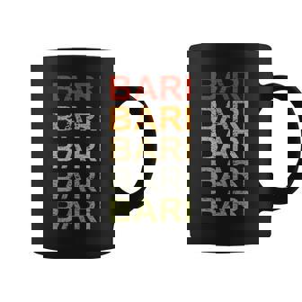 Retro Bari Italy Italiaacaciones Italia Orgullo Bari Taza de café - Regaloses