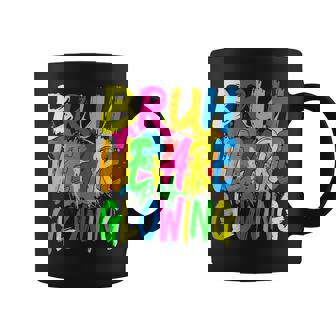 Retro Bruh We Are Glowing In My Glowing Era Colorful Coffee Mug - Monsterry