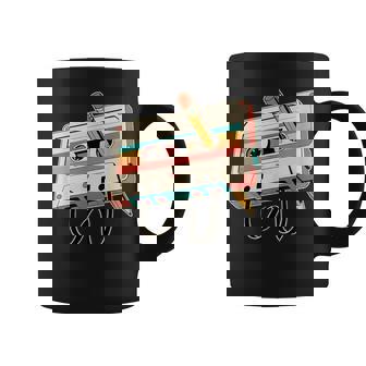 Retro Cassette Tape With Pencil 80S 90S Music Vintage Party Coffee Mug | Mazezy
