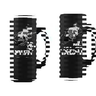 Retro Lazy Panda No You Do It Vintage Cute Sleeping Coffee Mug - Monsterry