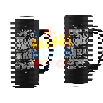 Retro Groovy Daughter Family Matching Birthday Coffee Mug - Monsterry