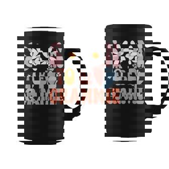 Retro Groovy Soon To Be Grammie Matching Family Coffee Mug - Monsterry