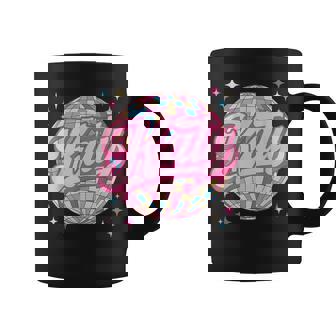Retro Katy First Name Personalized Disco 80S Coffee Mug - Monsterry