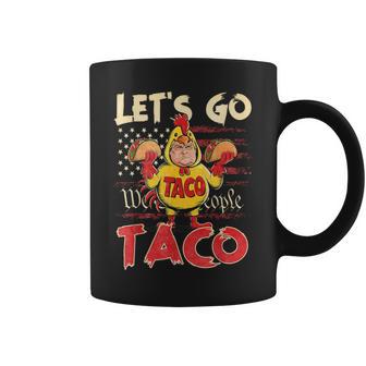 Retro Let's Go Taco Let's Go Taco For Women Coffee Mug - Monsterry