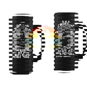 Retro Some Moms Run A Tight Ship Pirate Mama Mother Sunset Coffee Mug - Monsterry