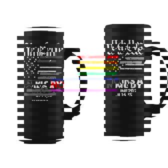 Retro We The People No Kings Day June 14 Lgbt Pride Coffee Mug | Mazezy