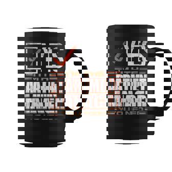 Retro Profession I'm The Apartment Manager コーヒーマグ - Kawaiitshirt