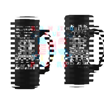 Retro Red White Blue Peds Crew Ice Cream Us Flag 4Th Of July Coffee Mug - Monsterry