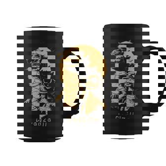 Retro Vintage Dadzilla Father Of The Devil Dad And Son Coffee Mug - Thegiftio UK