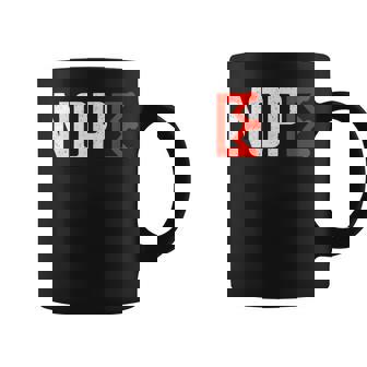 Retro Vintage Horizontal No Kings Nope Protest Sign Coffee Mug | Mazezy