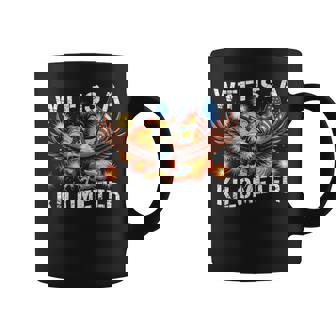 Retro Wtf Is A Kilometer Patriotic American Freedom Coffee Mug - Thegiftio