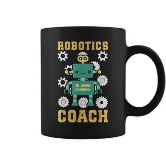 Robotics Robot Machine Engineer Robots Taza de café - Regaloses