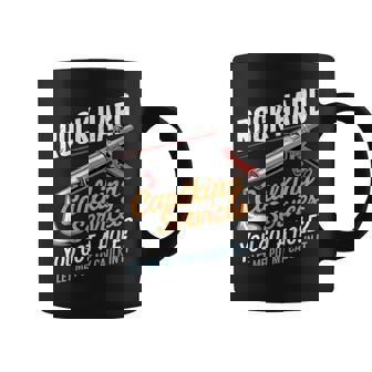 Rock Hard Caulking Service Adult Humor Coffee Mug | Mazezy