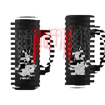 Rock N Roll Dog Muffin Hard Rock Coffee Mug | Mazezy