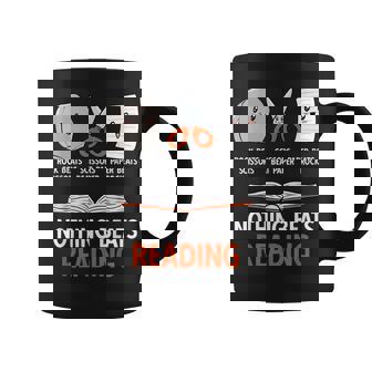 Rock Paper Scissors Nothing Beats Reading Coffee Mug | Seseable FR