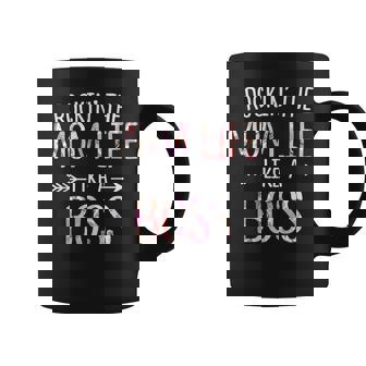 Rockin' The Mom Life Like A Boss Mother's Day Mom Coffee Mug - Thegiftio