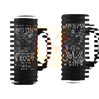 Rodeo Cowboy Boots And Bling Its A Cowgirl Thing Girls Women Coffee Mug - Thegiftio UK