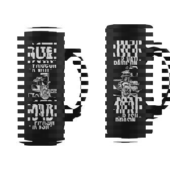 Routier Parocation Motard Par Passion Tasse - Cadeauxyz