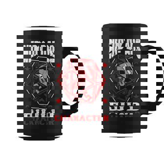 Rpg Gamer Nerdy Dads Build Character Game Fathers Day Coffee Mug - Monsterry