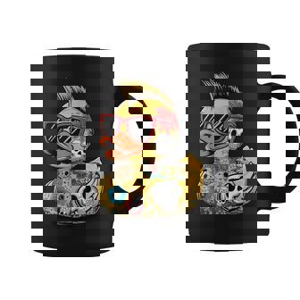 Rubber Duck Punk Heavy Metal Coffee Mug - Thegiftio