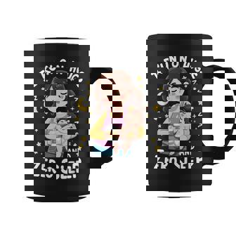 I Run On Hugs And Zero Sleep Mom Humor Mother's Day Coffee Mug - Monsterry
