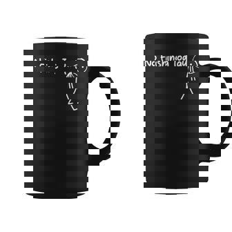 Sad Stick Figure Fishing Lover No Fishing Today Fathers Day Coffee Mug | Mazezy