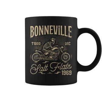 Salinas De Bonneville Motociclismo Carreras Moterointage Taza de café - Regaloses