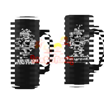 San Fermín Pamplona Divertido Encierro Toros Fiestas Taza de café - Regaloses