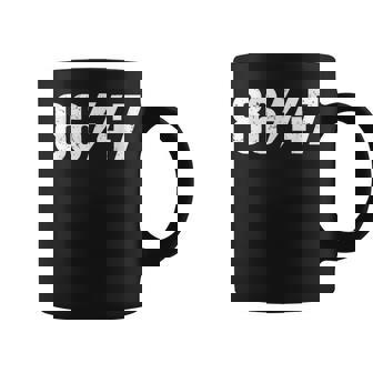 Sarcastic 8647 Vintage 80S Style 86 47 Rock Music 8647 Coffee Mug - Thegiftio UK