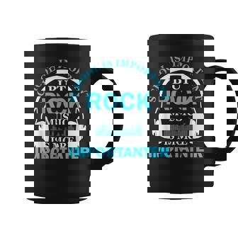 School Is Important But Rock Music Is More Importanter コーヒーマグ - Kawaiitshirt