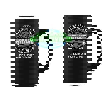 School Year Survivor Teacher 2025 End Of School Year Coffee Mug - Monsterry