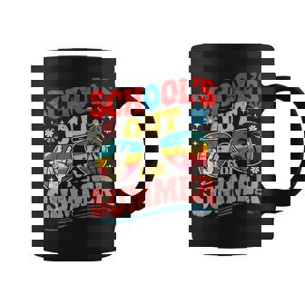 School's Out For Summer Teachers Last Day Of School Retro Coffee Mug | Mazezy