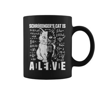 Schrödingers Katze Dead And Alive Quantenphysik Physiker Tassen - Geschenkecke