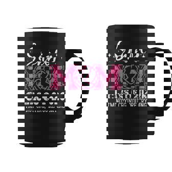 Senior 2026 Class Of 2026 Senior Mom Volleyball Graduation Coffee Mug - Thegiftio