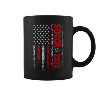 Senior Class Of 2026 Back To High School American Usa Flag Coffee Mug - Thegiftio