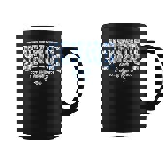 Senior Floral Senior 2026 Class Of 2026 Senior Blue Bow 2026 Coffee Mug - Thegiftio