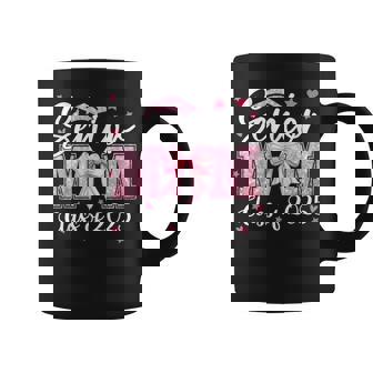 Senior Mom 2025 Graduation Class Of 2025 Coquette Bow Women Coffee Mug - Thegiftio UK