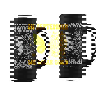 In September We Wear Gold Child Childhood Cancer Awareness Coffee Mug | Seseable CA