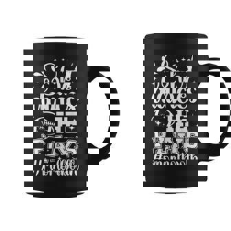 She Dances He Plays Mom Of Both Dance And Football Mom Coffee Mug - Monsterry