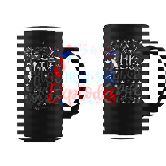 I Like How She Explodes 4Th Of July Fireworks Couples Coffee Mug - Thegiftio UK