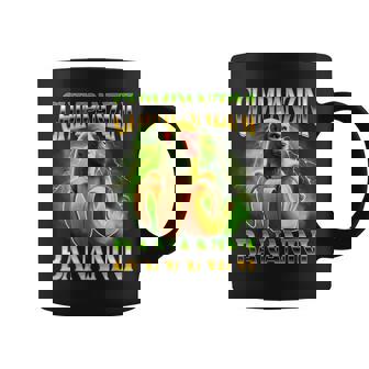 Shimpanzini Bananini Italian Brainrot Chimpanzee And Banana Coffee Mug - Thegiftio UK