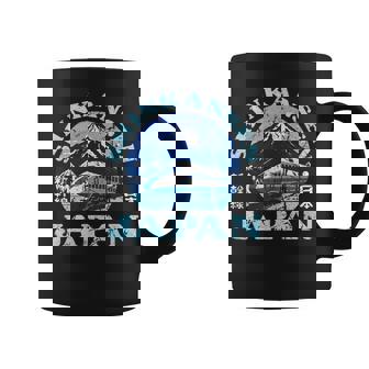 Shinkansen Train À Grandeitesse Japonais Mt Fuji Kanji Tasse - Cadeauxyz