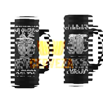 Si Tu Me Dices Cerveza Beer Lovers Regalo Cerveza Amantes Taza de café - Regaloses