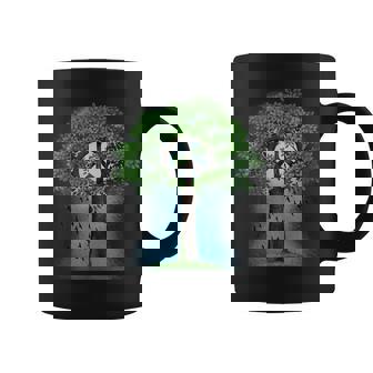Signe De La Paix Arbre Hippie Rétro Nature Symbole De La Pai Tasse - Cadeauxyz