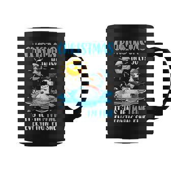 Silly Melting Snowman Summer Joke July Holiday Humor Coffee Mug - Thegiftio